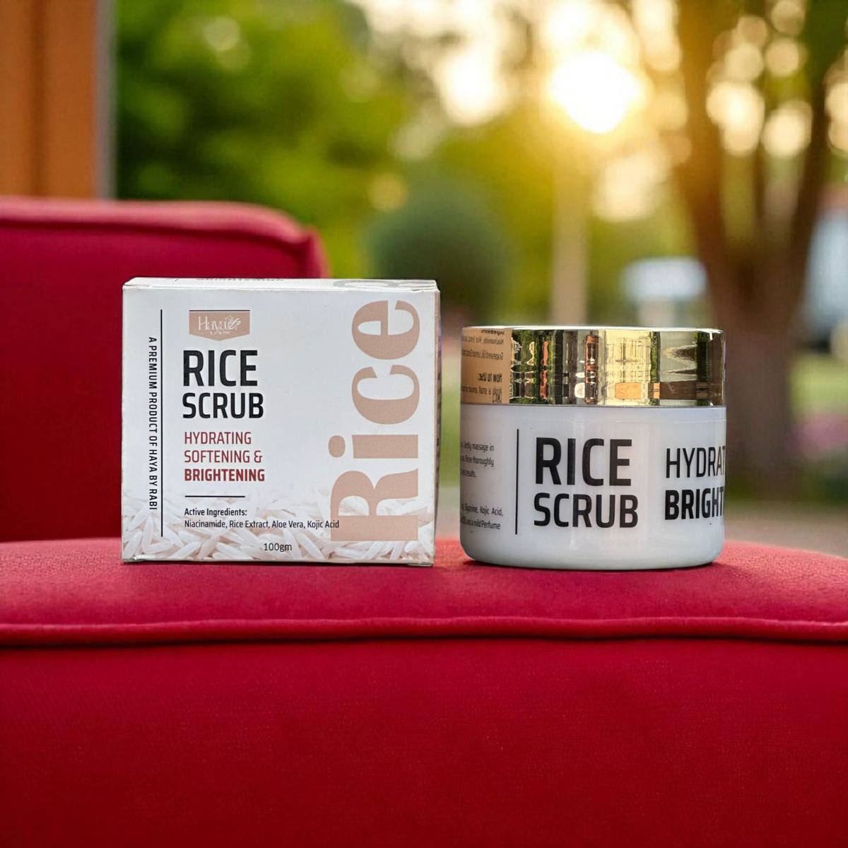 Rice Scrub | Hydrating, Softening & Brightening