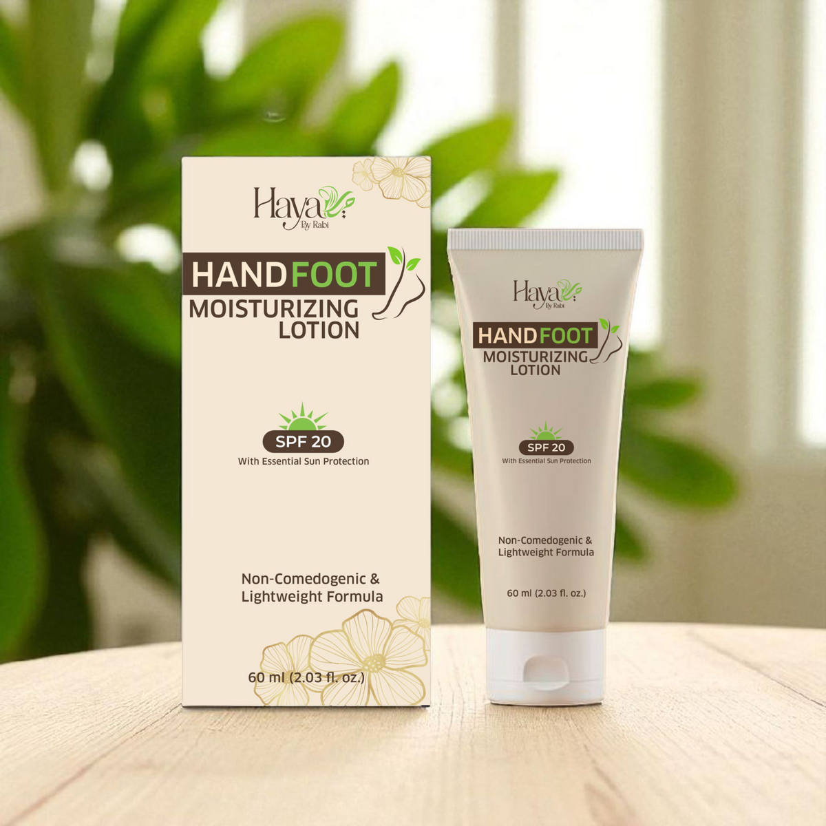 Hand & Foot Moisturizing Lotion – Haya by Rabi