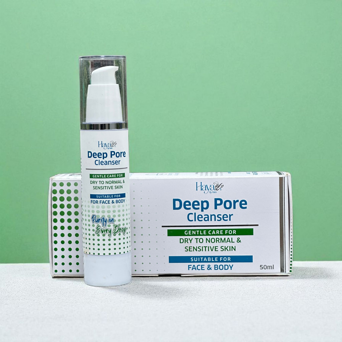 Deep Pore Cleanser – Gentle Face & Body Cleanser for Sensitive Skin