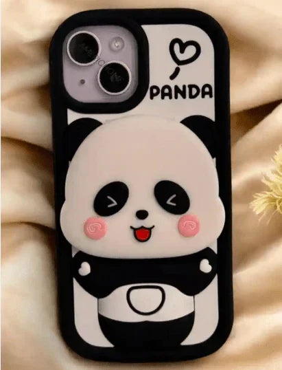 Silicone 3D Design Cartoon iPhone Case