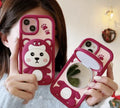 Silicone 3D Design Cartoon iPhone Case