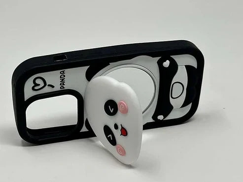 Silicone 3D Design Cartoon iPhone Case